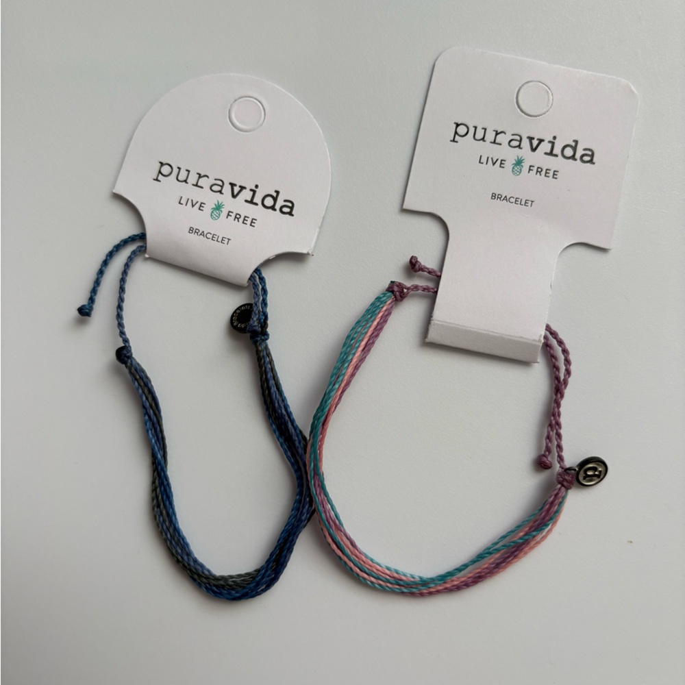 Pura Vida Set of Two Bracelets